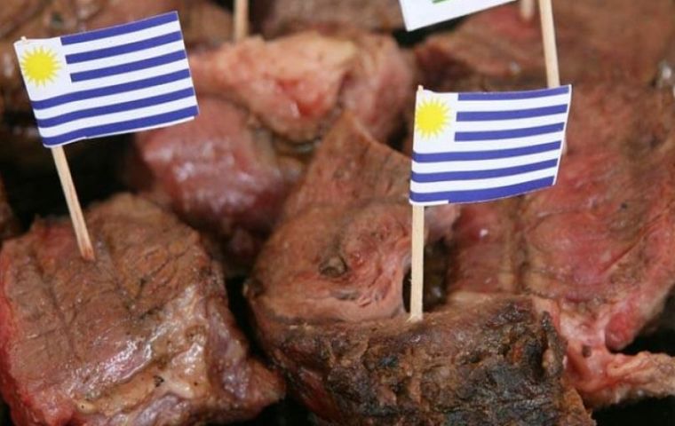 Exportación de carne vacuna de Uruguay aumentó 11,5% en enero; Brasil seguirá siendo líder en ventas mundiales de aves y carne vacuna